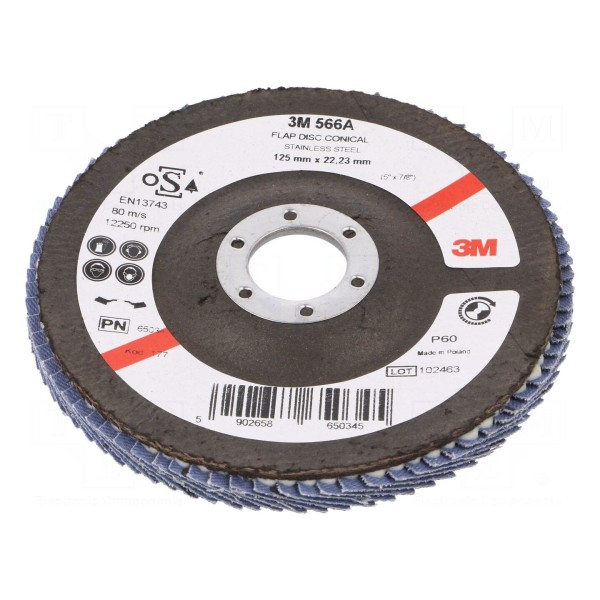 Tarcza szlifierska płatowa 3M 7000104459