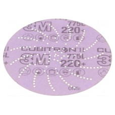 Dysk szlifierski 3M 775L P220 125MM CUBITRON II