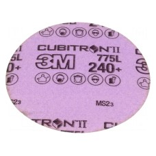 Dysk szlifierski 3M 775L P240 125MM B/O CUBITRON II
