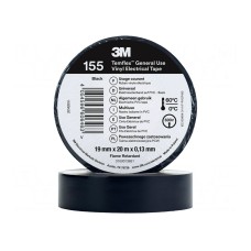 Taśma: elektroizolacyjna 3M 155BK5E TEMFLEX