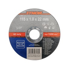 TARCZA DO CIĘCIA METALU 115 X 1 X 22 MM 08170