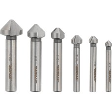 ZESTAW POGŁĘBIACZY DO METALU 6,3-20,5MM 6SZT. 22710