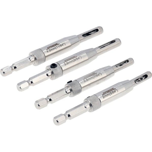 ZESTAW WIERTEŁ SAMOCENTRUJĄCYCH 4 SZT. 22750