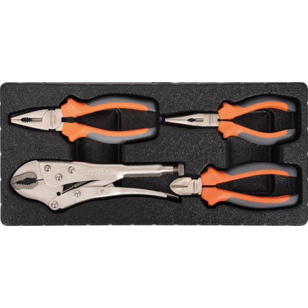 SZAFKA SERWISOWA Z NARZĘDZIAMI 6 SZUFLAD 302 ELEMENTY 58550