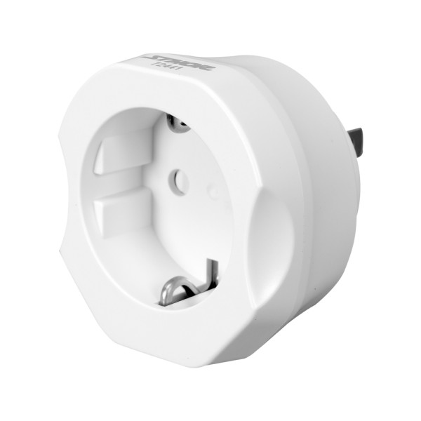 ADAPTER PODRÓŻNY Z EUROPEJSKIM GNIAZDEM I WTYCZKĄ USA, EUROPA - USA 72441