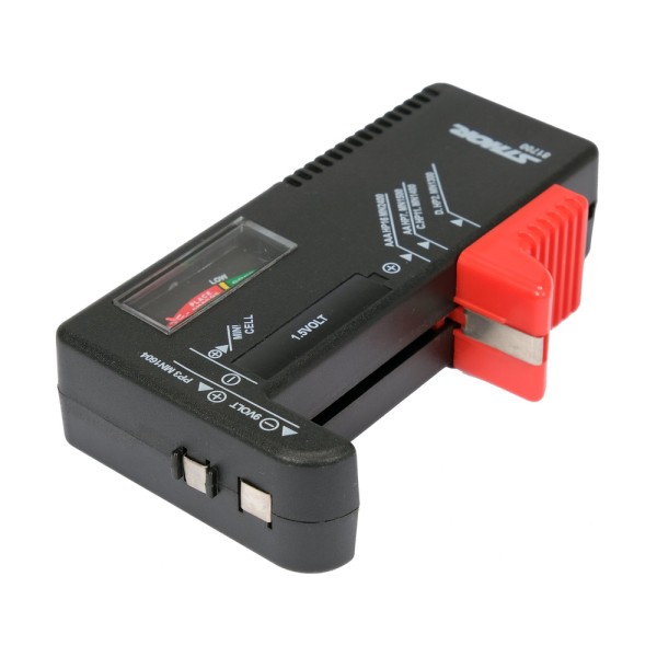 TESTER BATERII 1,5V ORAZ 9V WSZYSTKIE RODZAJE 81700