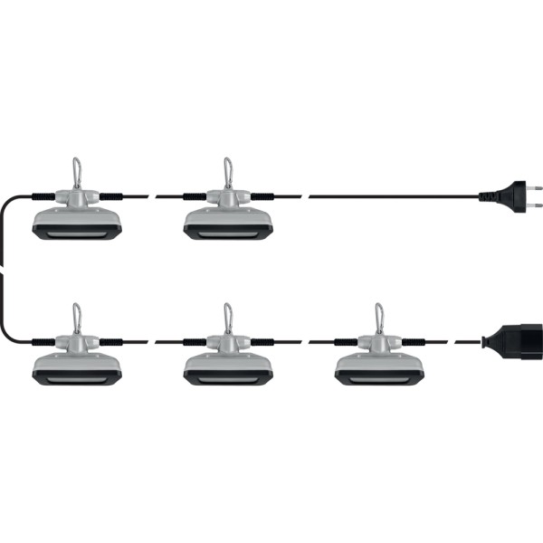 ZESTAW REFLEKTORÓW 5X600LM, 15,4M 82861