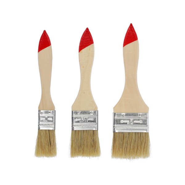 PĘDZLE MALARSKIE 3 SZT. 1''-1,5''-2'' 09920