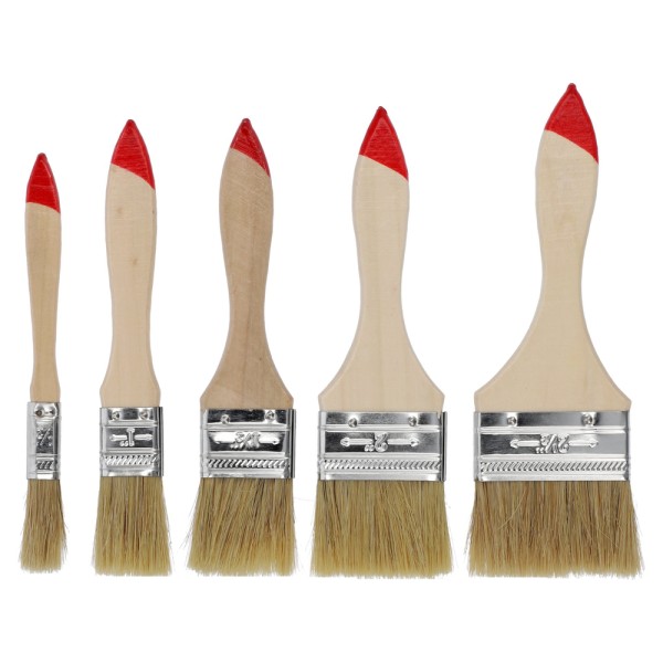 PĘDZLE MALARSKIE 5 SZT. 0,5''-2,5'' 09950