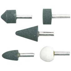 ŚCIERNICE TRZPIENIOWE CERAMICZNE, ZESTAW 5 SZT. 25400