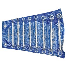 KLUCZE OCZKOWE ODGIĘTE 6-22 MM, ZESTAW 8 SZT. ETUI 52580