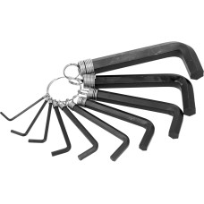 KLUCZE SZEŚCIOKĄTNE /HEX/ 2-14 MM, ZESTAW 10 SZT. 56400