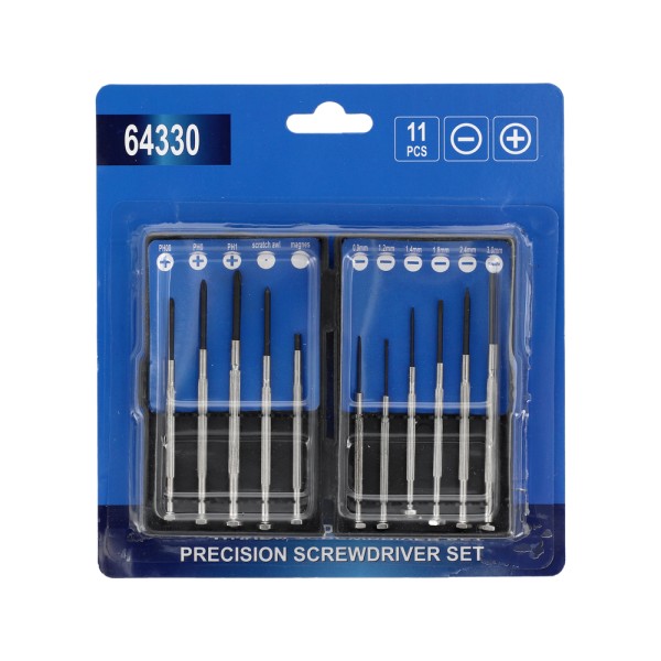 WKRĘTAKI PRECYZYJNE ZESTAW 11 SZT. 64330