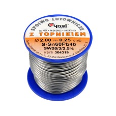 SPOIWO LUTOWNICZE SN60PB40  2,0/250 76819