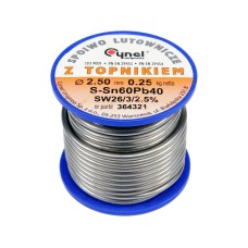 SPOIWO LUTOWNICZE SN60PB40  2,5/250 76823