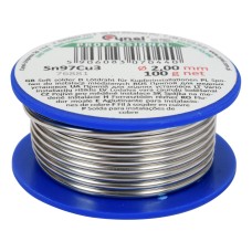 SPOIWO, DRUT LUTOWNICZY DO INSTALACJI MIEDZIANYCH NA SZPULI 2,0MM, 100G, SN97CU3 76881