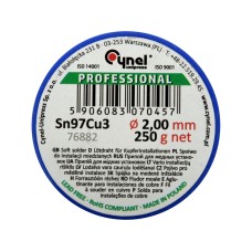 SPOIWO, DRUT LUTOWNICZY DO INSTALACJI MIEDZIANYCH NA SZPULI 2,0MM, 250G, SN97CU3 76882