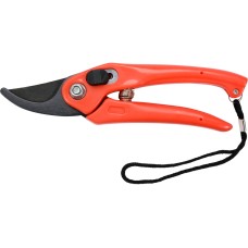 SEKATOR OGRODOWY 180MM  Z BLOKADĄ, Z ZAOKRAGLONYM OSTRZAM 50 MM, PLASTIKOWE PROSTE RĄCZKI 99193