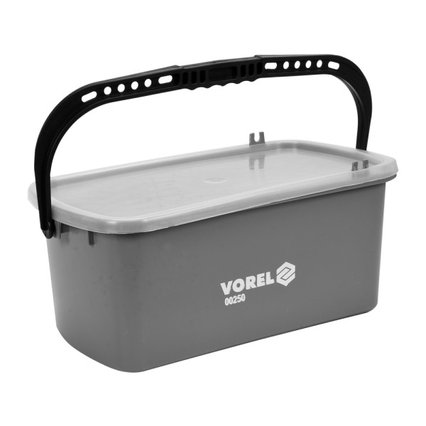 WIADRO GLAZURNICZE Z ROLKĄ I PACKĄ Z GĄBKĄ 00250