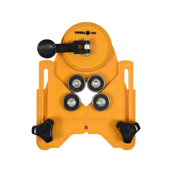 PROWADNICA DO WIERCENIA W PŁYTKACH CERAMICZNYCH ZAKRES ŚREDNIC OTWORÓW           OD 4 MM DO 84 MM 03960