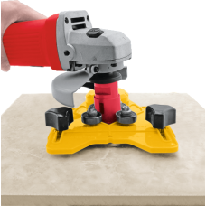 PROWADNICA DO WIERCENIA W PŁYTKACH CERAMICZNYCH ZAKRES ŚREDNIC OTWORÓW           OD 4 MM DO 84 MM 03960