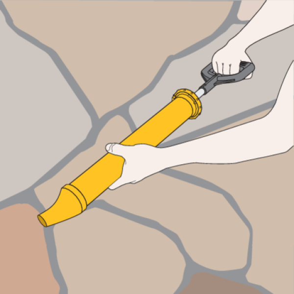 WYCISKACZ BUDOWLANY DYSZA KĄTOWA  FI 20 MM 04452