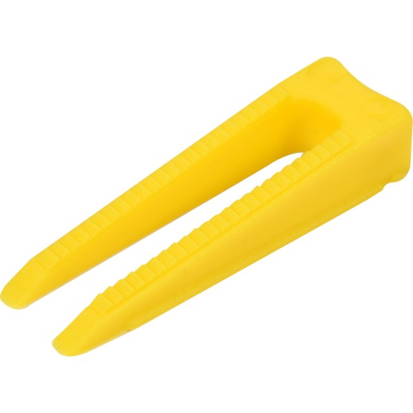 SYSTEM DO POZIOMOWANIA PŁYTEK 1,0MM, ZESTAW 100SZT KLINÓW I 300SZT KLIPSÓW W WIADERKU 04715