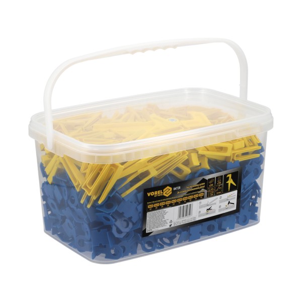 SYSTEM POZIOMOWANIA PŁYTEK 2MM 700+200+SZCZYPCE 04728