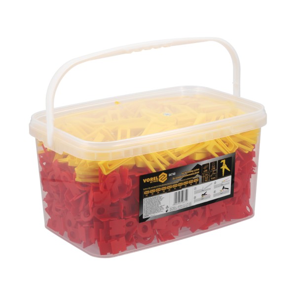 SYSTEM POZIOMOWANIA PŁYTEK 3MM 700+200+SZCZYPCE 04740