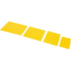 SZPACHLE JAPOŃSKIE PLASTIKOWE 4SZT. 50, 73, 98, 118MM 05950