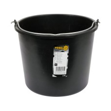 WIADRO BUDOWLANE, CZARNE 13L 06383