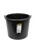 WIADRO BUDOWLANE, CZARNE 13L 06383