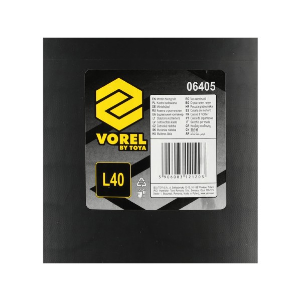 KASTRA, POJEMNIK BUDOWLANY, OKRĄGŁY L40 06405