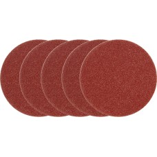 KRĄŻKI ŚCIERNE 125MM /RZEP/, P40, 5 SZT. 08554