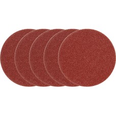 KRĄŻKI ŚCIERNE 125MM /RZEP/, P80, 5 SZT. 08558