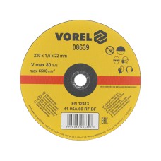 TARCZA DO CIĘCIA METALU 230X1,6X22 08639