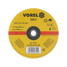 TARCZA DO CIĘCIA METALU 230X2,5X22 08641