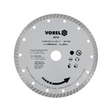 TARCZA DIAMENTOWA 180 MM, SEGMENT TURBO 08754