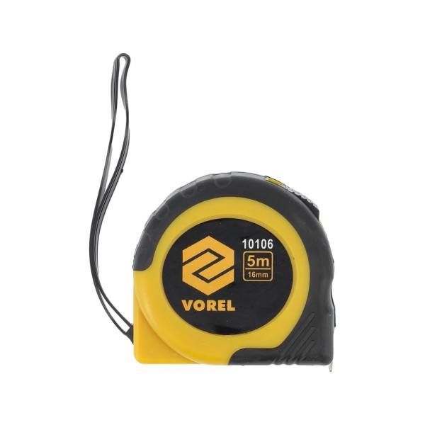 MIARA ZWIJANA ŻÓŁTO-CZARNA 5 M X16 MM 10106