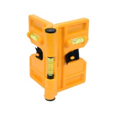 POZIOMNICA Z TRZEMA LIBELLAMI I MAGNESAMI DO OSADZANIA SŁUPKÓW 16012