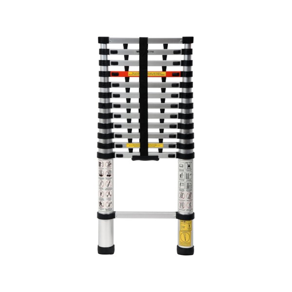 DRABINA ALU TELESKOPOWA 3,8M 13 STOPNI 17702