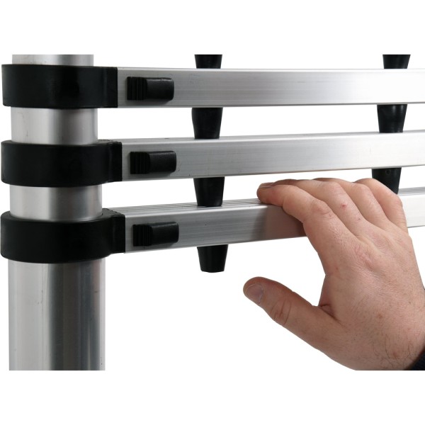 DRABINA ALU TELESKOPOWA 3,8M 13 STOPNI 17702