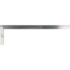 KĄTOWNIK METALOWY 700 MM ZE STOPKĄ I LIBELLĄ 18382