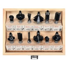 ZESTAW FREZÓW DO DREWNA 12 SZT. 22550