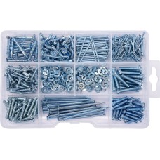 ZESTAW WKRĘTY, GWOŹDZIE, 580SZT. 24122