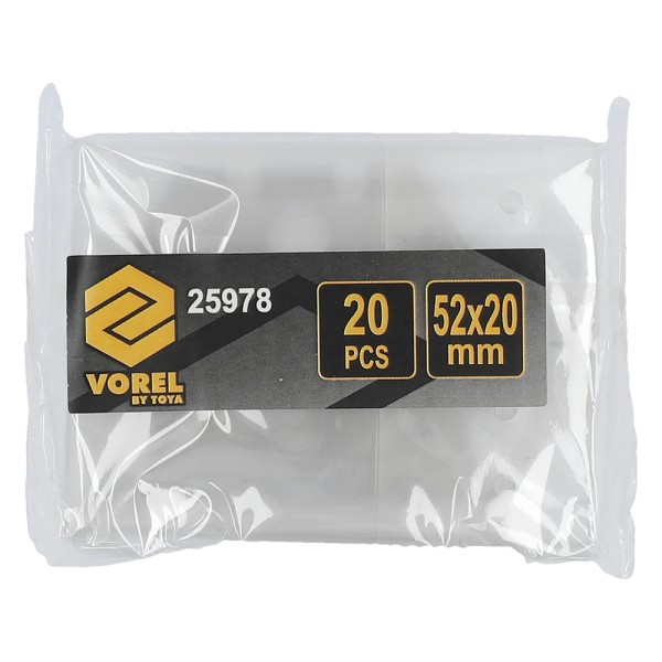 OSTRZA TRAPEZOWE OPK.20 SZT 25978