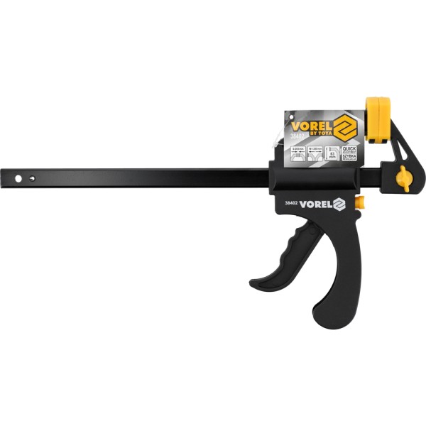 ŚCISK STOLARSKI SZYBKOZACISKOWY 200MM 38402