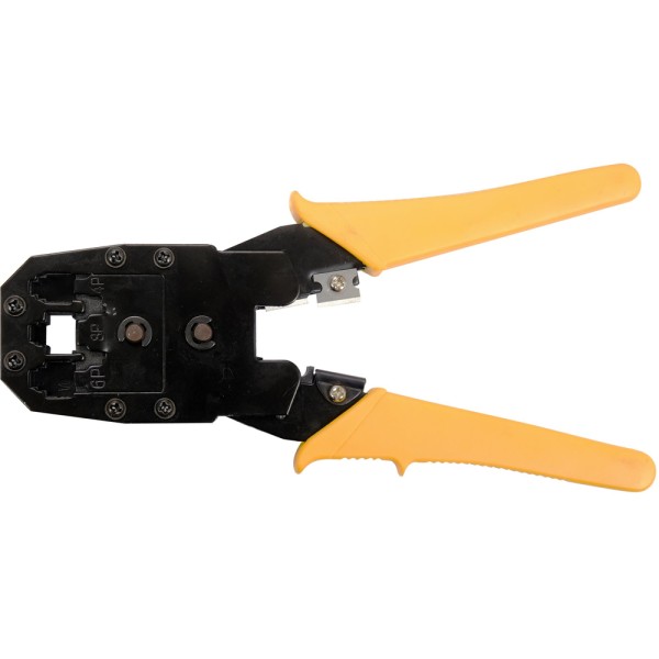 SZCZYPCE DO ZACISKANIA WTYCZEK TELEFONICZNYCH I SIECIOWYCH RJ45 RJ10 RJ11 45504