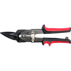 NOŻYCE DO BLACHY LEWE, CR-NI, 2-KOLOROWA RĘKOJEŚĆ. 48080