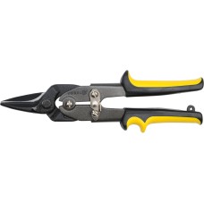 NOŻYCE DO BLACHY PROSTE, CR-NI, 2-KOLOROWA RĘKOJEŚĆ 48082